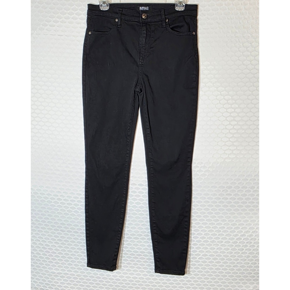 Buffalo David Bitton Hanna High Rise Soft Stretch Skinny Jeans Black 4/27